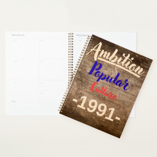 Ambition: Popular Culture Planner (Display)