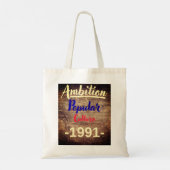 Ambition: Popular Culture Tote Bag (Achterkant)