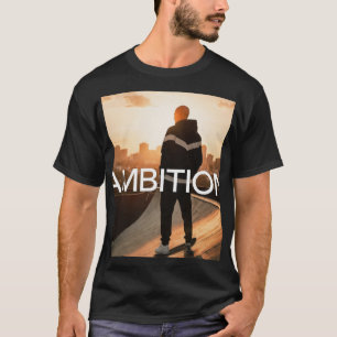 Ambition Skateboard Stad Zonsondergang - Onderneme T-shirt