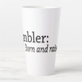 Ambler Born en Raised Latte Mok (Voorkant)
