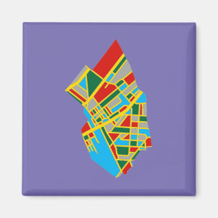 Ambler, PA Carte Magnet