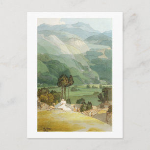 Ambleside, 1786 (met pen en inkt boven grafiet) briefkaart
