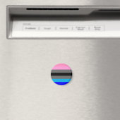 Ambonec Pride Vlag Magneet (Insitu (Vaatwasser))