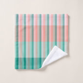 Ambre rose doux Yucca et Arbor vert Trans (Gant de toilette)