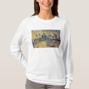 Ambridge, Pennsylvania - Grote letterscènes T-shirt