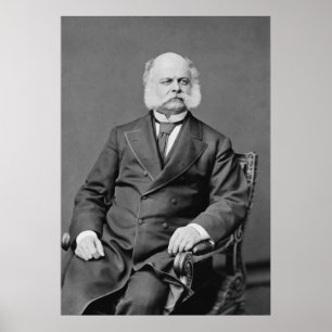 Ambrose Burnside en Zijn Sideburns Poster