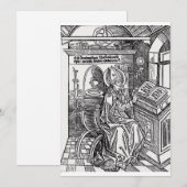 Ambrose de Milaan Feestdagenkaart (Voorkant / Achterkant)