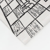 Ambrose de Milaan Fleece Deken (Hoek)