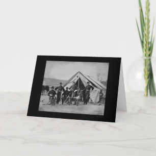 Ambtenaren in Gettysburg 1863 Kaart