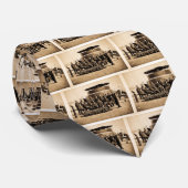 Ambtenaren op het deck van de Ironclad Monitor Bur Stropdas (Opgerold)