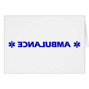 Ambulance (achterwaarts)