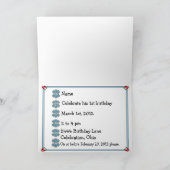 Ambulance Anniversaire Fête Invitation (Intérieur)