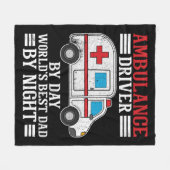 Ambulance Driver en Pa Fleece Deken (Voorkant (Horizontaal))