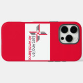 Ambulance Est Anglian Service iPhone 16 Coque (Verso (horizontal))