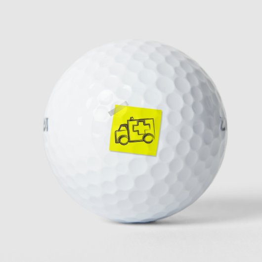 Ambulance Golfballen (Voorkant)