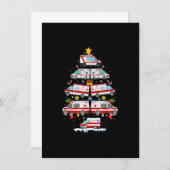 Ambulance Kerstboom AMR Grappig EMS EMT Ambulancev Kaart (Voorkant / Achterkant)