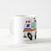 Ambulance Koffiemok (Voorkant links)