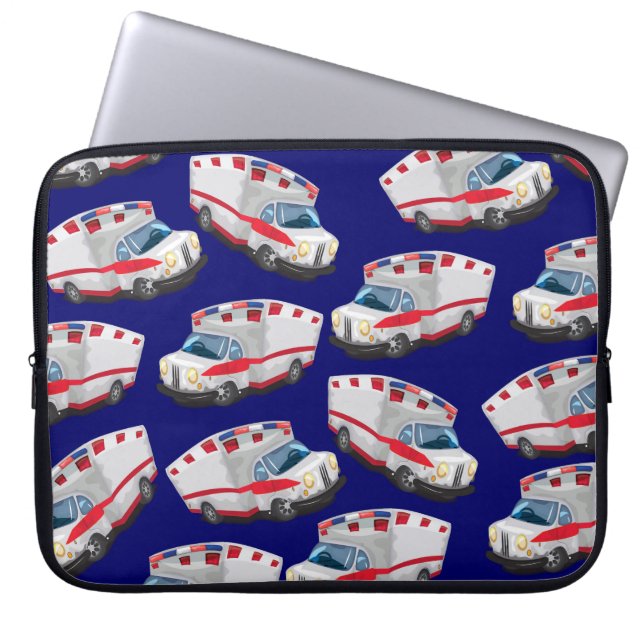 Ambulance Laptop Sleeve (Voorkant)