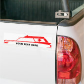AMBULANCE Logo Bumpersticker (Op Truck)