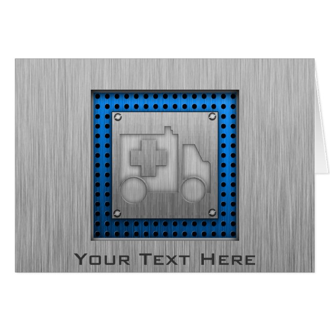 Ambulance; Metaalblik (Voorkant Horizontaal)