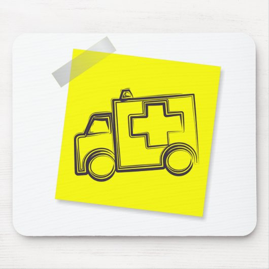 Ambulance Muismat (Voorkant)