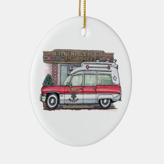 Ambulance Ornament (Rechts)