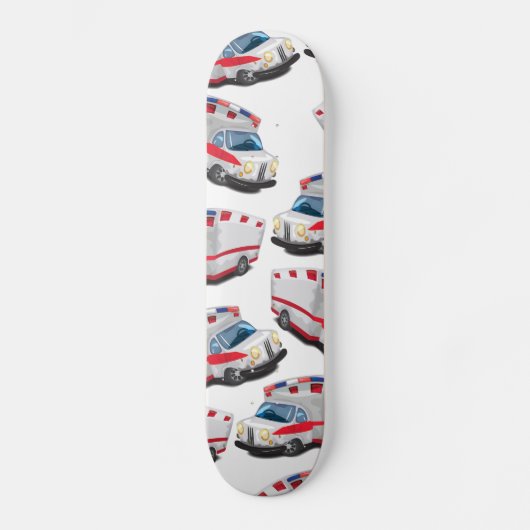 Ambulance Skateboard (Voorkant)