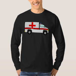 Ambulancebestuurder Ambulance Levensredder Ambulan T-shirt