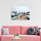 Ambulances Canvas Afdruk (Insitu (Woonkamer))