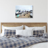 Ambulances Canvas Afdruk (Insitu (Slaapkamer))