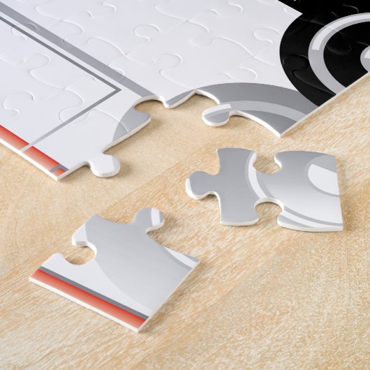 Ambulancevector Legpuzzel (Zijkant)