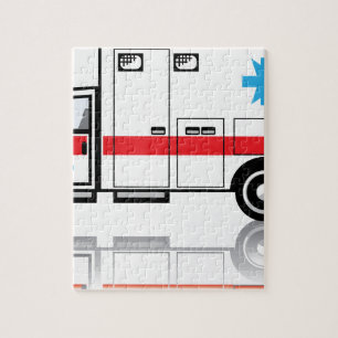 Ambulancevector Legpuzzel