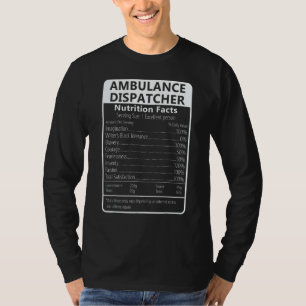 Ambulanceverpleger voedingsfeiten sarcastisch t-shirt