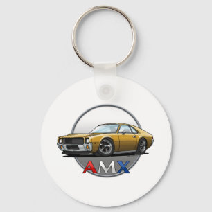 AMC_AMX_goud Sleutelhanger