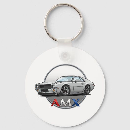 AMC_AMX_wit Sleutelhanger (Voorkant)