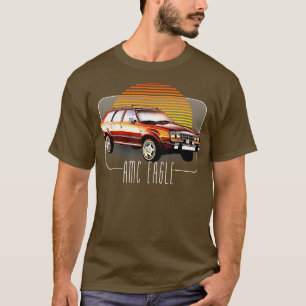 AMC Eagle Retro Classic Lover Design T-shirt