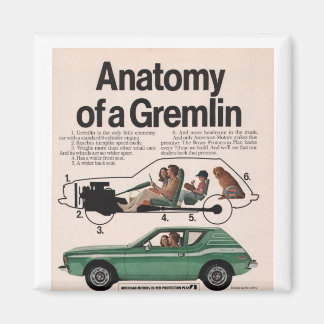 AMC Gremlin Magnet Magneet