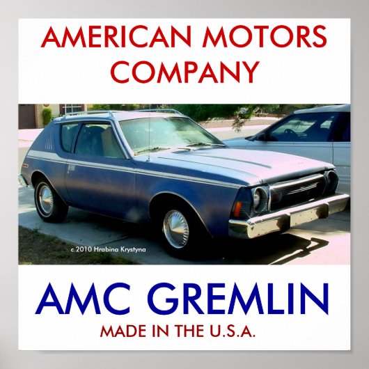 AMC GREMLIN POSTER (Devant)