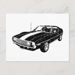 AMC Javelin 1971 Briefkaart