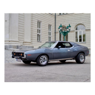 AMC Javelin SST 1974 Perfect Poster