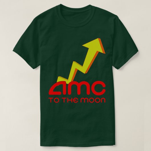 AMC naar de maan T-shirt (Design voorkant)