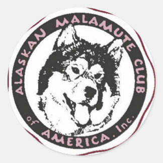 AMCA-Logo Ronde Sticker