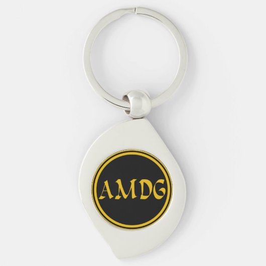 AMDG SLEUTELHANGER (Voorkant)