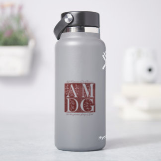 AMDG | Tot de glorie van God Vinyl sticker