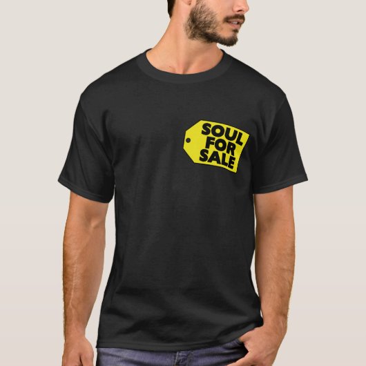 Âme à vendre le T-shirt de prix à payer (Devant)