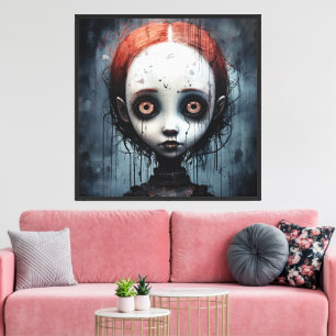 Âme Mystique : Art de toile surréaliste gothique f