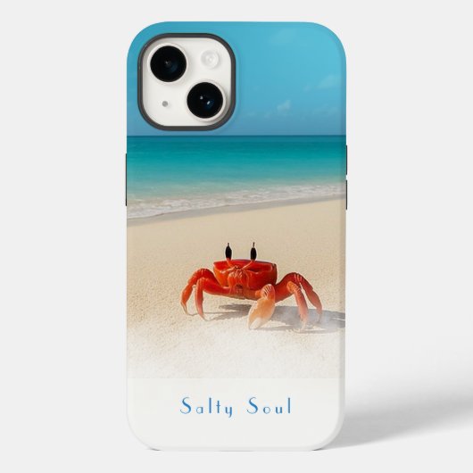 Âme salée — iPhone 14 Coque dur (Verso)