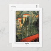 Amedeo Modigliani #334 - Kunstkunst Briefkaart (Voorkant / Achterkant)