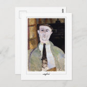 Amedeo Modigliani #352 - Kunstkunst Briefkaart (Voorkant / Achterkant)