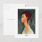Amedeo Modigliani #70 - Kunstkunst Briefkaart (Voorkant / Achterkant)
